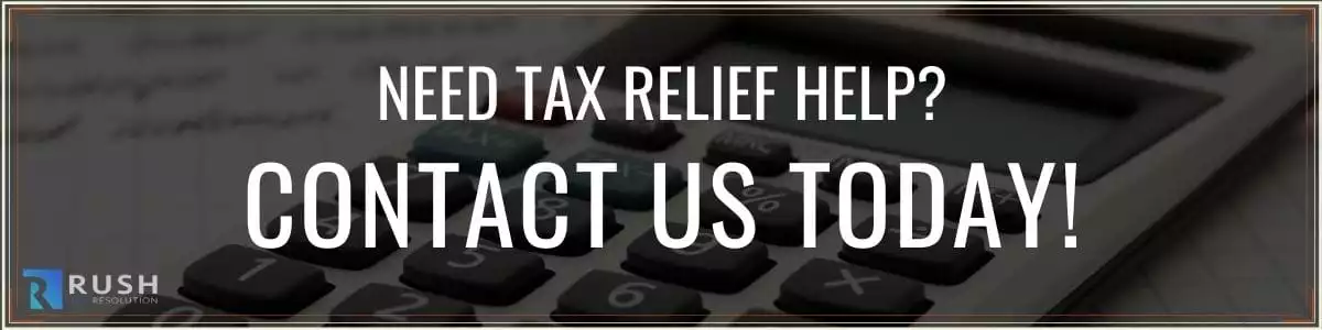 Contact Us Today for Tax Lien Help - Rush Tax Resolution